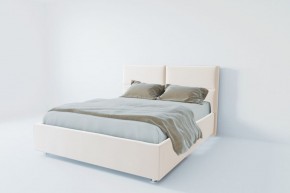 Кровать Корсика с ПМ 800 (экокожа белая) в Советском - sovetskiy.ok-mebel.com | фото 2