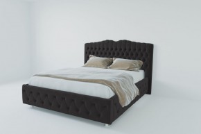 Кровать Нягань с ПМ 1200 (экокожа кольт ч) в Советском - sovetskiy.ok-mebel.com | фото 2