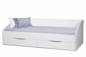 Кровать одинарная "Фея - 3" симметричная New (2000Х900) белая в Советском - sovetskiy.ok-mebel.com | фото