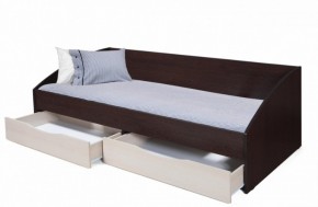 Кровать одинарная "Фея - 3" симметричная New (2000Х900) венге/вудлайн кремовый в Советском - sovetskiy.ok-mebel.com | фото 2