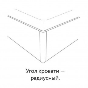 Кровать "Милана" БЕЗ основания 1600х2000 в Советском - sovetskiy.ok-mebel.com | фото 3