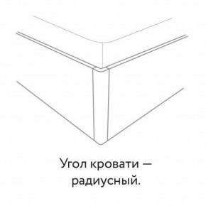 Кровать "Сандра" БЕЗ основания 1200х2000 в Советском - sovetskiy.ok-mebel.com | фото 3