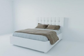Кровать Венеция без основания 800 (экокожа белая) в Советском - sovetskiy.ok-mebel.com | фото
