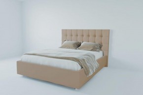 Кровать Венеция без основания 800 (велюр светло-серый) в Советском - sovetskiy.ok-mebel.com | фото