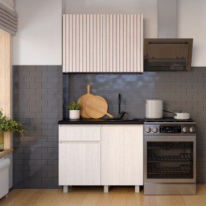 Кухня Тренд 1.0 м (Ясень белый) в Советском - sovetskiy.ok-mebel.com | фото