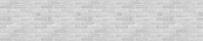 Кухонный фартук 610х3000х1,5 (композит) КМ Кирпич серый в Советском - sovetskiy.ok-mebel.com | фото 1