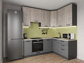 Кухонный гарнитур Антик 2200*1600 h950 (Стол. 38мм) в Советском - sovetskiy.ok-mebel.com | фото