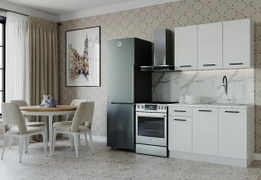 Кухонный гарнитур Белый Глянец 1200 (Стол. 38мм) в Советском - sovetskiy.ok-mebel.com | фото