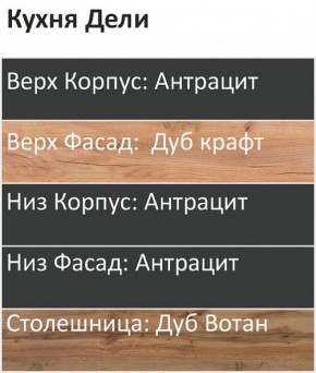 Кухонный гарнитур Дели 2800 (Стол. 26мм) в Советском - sovetskiy.ok-mebel.com | фото 3