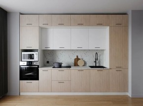 Кухонный гарнитур Демо 3400 (Стол. 38мм) в Советском - sovetskiy.ok-mebel.com | фото