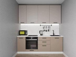 Кухонный гарнитур Каппучино 2200 h950 (Стол. 26мм) в Советском - sovetskiy.ok-mebel.com | фото