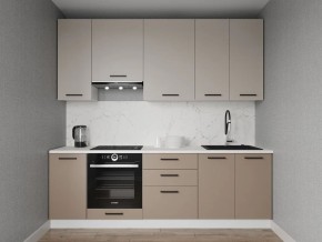 Кухонный гарнитур Каппучино 2400 h950 (Стол. 26мм) в Советском - sovetskiy.ok-mebel.com | фото