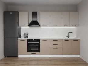 Кухонный гарнитур Каппучино 2800 (Стол. 26мм) в Советском - sovetskiy.ok-mebel.com | фото