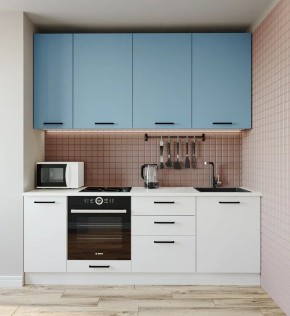 Кухонный гарнитур Капри 2200 h950 (Стол. 38мм) в Советском - sovetskiy.ok-mebel.com | фото