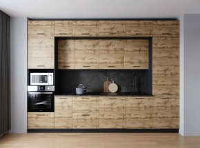 Кухонный гарнитур Крафт 3400 (Стол. 26мм) в Советском - sovetskiy.ok-mebel.com | фото