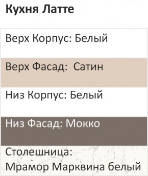 Кухонный гарнитур Латте 2800 (Стол. 26мм) в Советском - sovetskiy.ok-mebel.com | фото 3