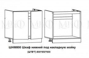 ЛИЗА-2 Кухонный гарнитур 1,6 Белый глянец холодный в Советском - sovetskiy.ok-mebel.com | фото 6