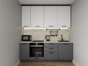 Кухонный гарнитур Меренга 2200 h950 (Стол. 26мм) в Советском - sovetskiy.ok-mebel.com | фото