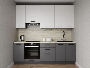 Кухонный гарнитур Меренга 2400 h950 (Стол. 26мм) в Советском - sovetskiy.ok-mebel.com | фото