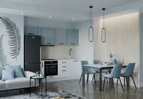 Кухонный гарнитур Ниагара 2550 (Стол. 38мм) в Советском - sovetskiy.ok-mebel.com | фото
