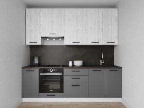 Кухонный гарнитур Санторини 2400 h950 (Стол. 38мм) в Советском - sovetskiy.ok-mebel.com | фото