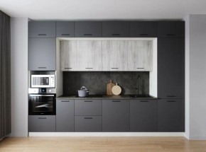 Кухонный гарнитур Санторини 3400 (Стол. 26мм) в Советском - sovetskiy.ok-mebel.com | фото