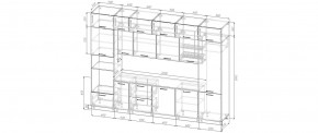 Кухонный гарнитур Санторини 3400 (Стол. 38мм) в Советском - sovetskiy.ok-mebel.com | фото 2