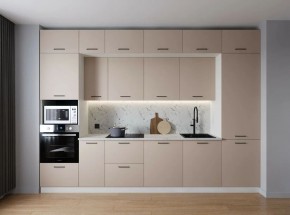 Кухонный гарнитур Шампань 3400 (Стол. 38мм) в Советском - sovetskiy.ok-mebel.com | фото