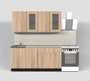 Кухня Симона Демо 1700 (Венга/Дуб Сонома) в Советском - sovetskiy.ok-mebel.com | фото 7