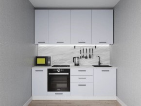 Кухонный гарнитур Смоки 2200 h950 (Стол. 38 мм) в Советском - sovetskiy.ok-mebel.com | фото