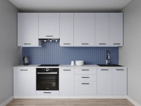 Кухонный гарнитур Смоки 2400 h950 (Стол. 38 мм) в Советском - sovetskiy.ok-mebel.com | фото