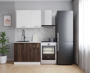 Кухонный гарнитур Старое Дерево 1000 (Стол. 38мм) в Советском - sovetskiy.ok-mebel.com | фото