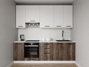 Кухонный гарнитур Старое Дерево 2400 h950 (Стол. 26мм) в Советском - sovetskiy.ok-mebel.com | фото