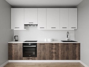Кухонный гарнитур Старое Дерево 3000 h950 (Стол. 26мм) в Советском - sovetskiy.ok-mebel.com | фото