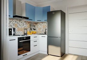 Кухонный гарнитур угловой Капри 2200х1000 (Стол. 38мм) в Советском - sovetskiy.ok-mebel.com | фото