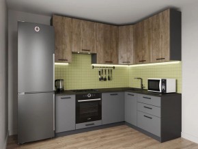 Кухонный гарнитур Умбра 2200*1600 h950 (Стол. 26мм) в Советском - sovetskiy.ok-mebel.com | фото