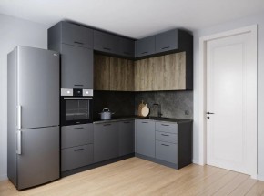 Кухонный гарнитур Умбра 2200*1700 (Стол. 38мм) в Советском - sovetskiy.ok-mebel.com | фото