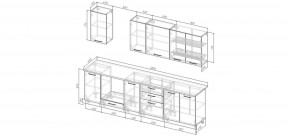 Кухонный гарнитур Умбра 2800 (Стол. 26мм) в Советском - sovetskiy.ok-mebel.com | фото 2