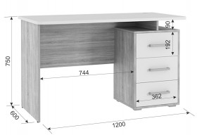 ЛАЙТ 2 Стол компьютерный (1200) в Советском - sovetskiy.ok-mebel.com | фото 2