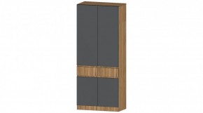 ЛЕНОРА Шкаф 2х створчатый (графит) в Советском - sovetskiy.ok-mebel.com | фото