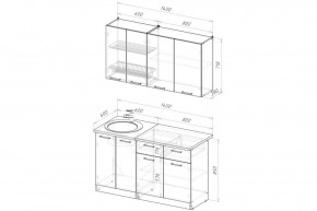 ЛОТОС Кухонный гарнитур Макси 2 (1800 ) в Советском - sovetskiy.ok-mebel.com | фото 2
