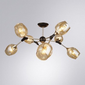 Люстра на штанге Arte Lamp Seppia A4211PL-8BK в Советском - sovetskiy.ok-mebel.com | фото 2