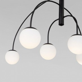 Люстра на штанге Eurosvet Cenacolo 30179/6 черный в Советском - sovetskiy.ok-mebel.com | фото 4