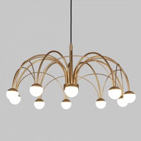 Люстра на штанге Eurosvet Ragno 90030/10 LED золото в Советском - sovetskiy.ok-mebel.com | фото 4