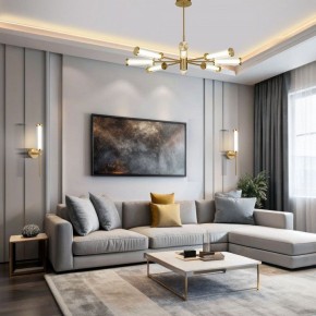 Люстра на штанге Eurosvet Stark 50386 LED латунь в Советском - sovetskiy.ok-mebel.com | фото 3