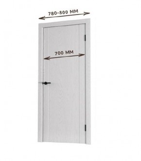 Межкомнатная дверь Bolivar Каньон браун (комплект) 700 в Советском - sovetskiy.ok-mebel.com | фото