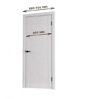 Межкомнатная дверь Bolivar Роялвуд белый (комплект) 800 в Советском - sovetskiy.ok-mebel.com | фото