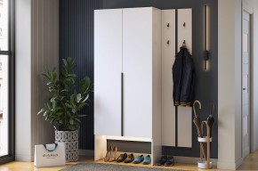 МЕРСИ Прихожая (модульная) белое дерево в Советском - sovetskiy.ok-mebel.com | фото