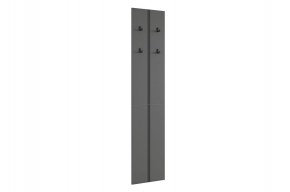 МЕРСИ Вешалка 2 (графит) в Советском - sovetskiy.ok-mebel.com | фото