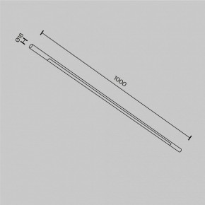 Модульный светильник Maytoni Basis C100CL-L1000-24W3-6K-B в Советском - sovetskiy.ok-mebel.com | фото 6